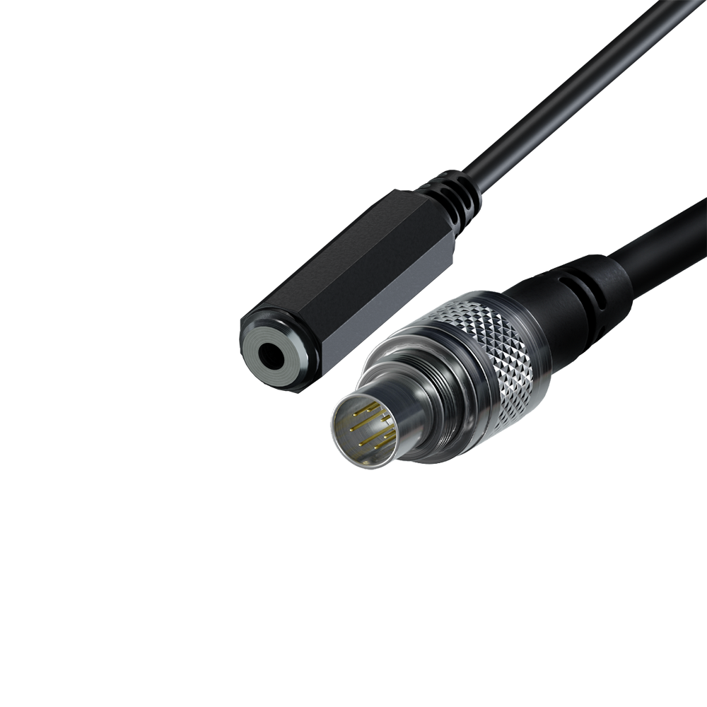 AiM SmartyCam GP HD 2.2 ECU CAN & 3.5mm Female Jack Plug for External Microphone & External Power Harness - AimShop.com