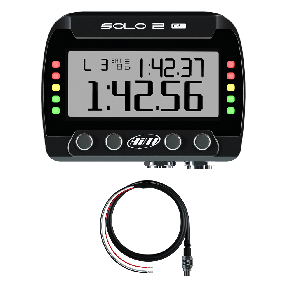 AiM Solo 2 DL GPS + ECU PowerBoat Lap Timer - AimShop.com