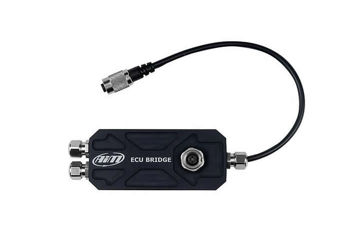 AiM Motorcycle Ecu Bridge With CAN/K-line Communication Cable & Standard OBDII Standard Connector - AimShop.com