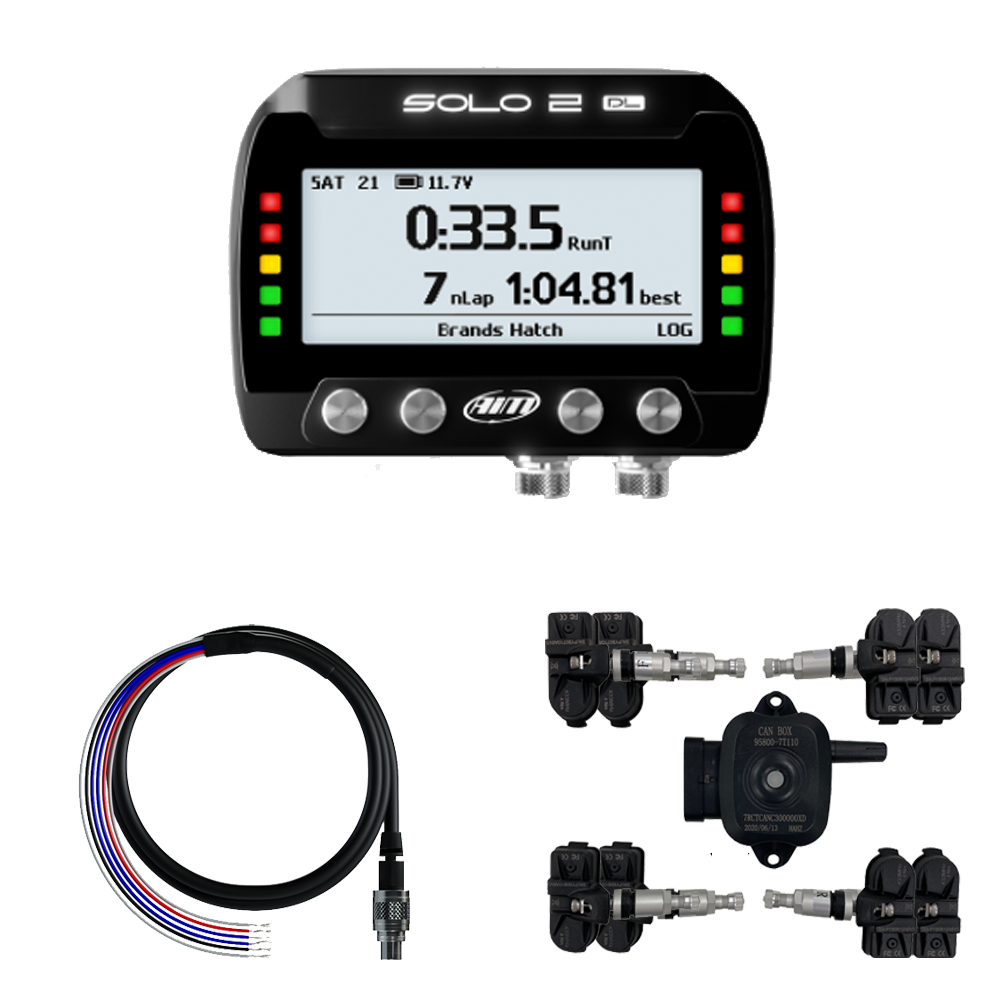 Tyre Pressure Monitoring System with Solo 2 DL | AimShop.com