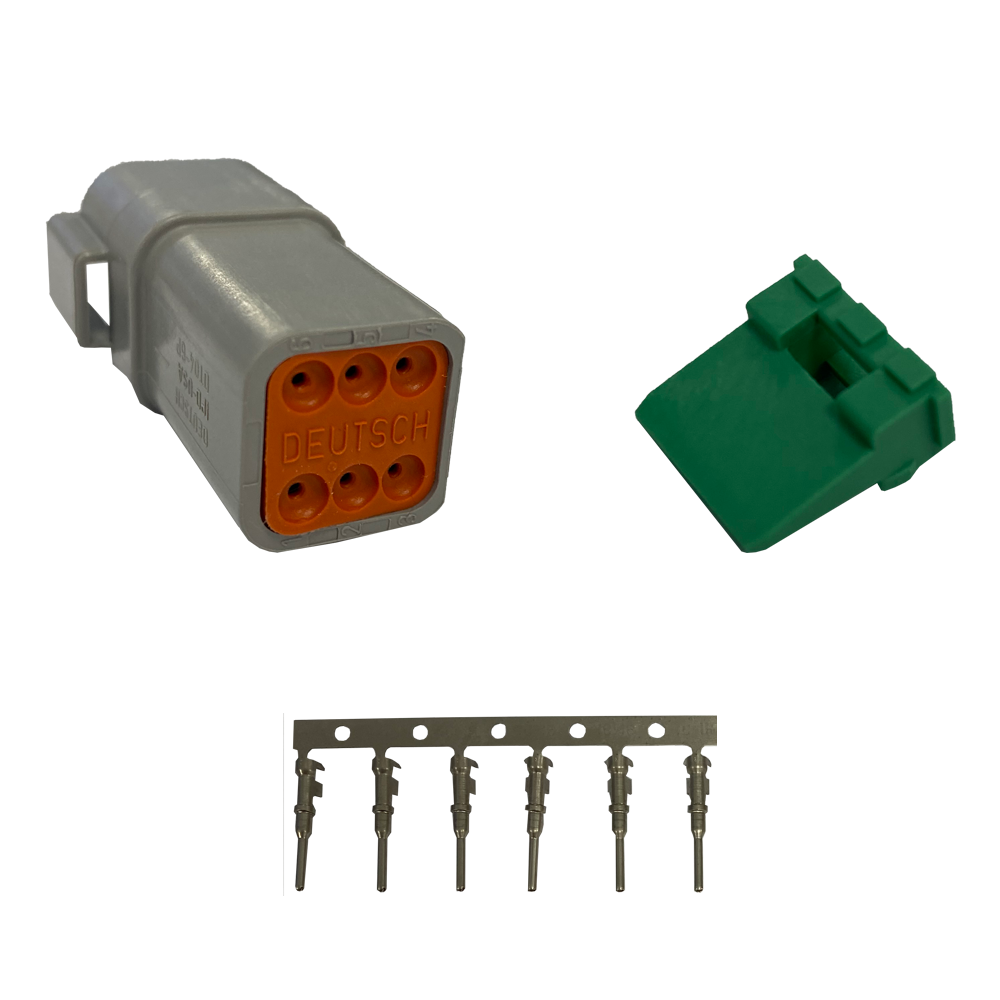 Dt Plug Deutsch Male & Female DT Plug & Pins Including Wedge Lock | AimShop.com