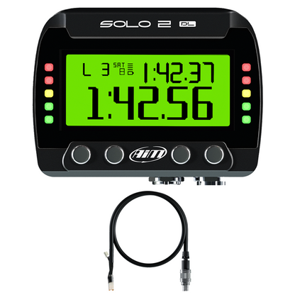 GET GP1 & GET Power ECU AiM Solo 2 DL Motocross Plug & Play Lap Timer Kit - AimShop.com