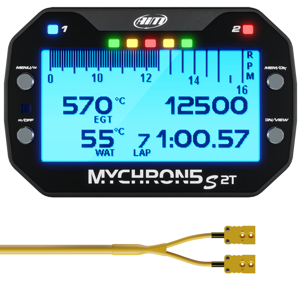 MyChron5 S 2T x2 Thermocouple Sensor Inputs - AimShop.com