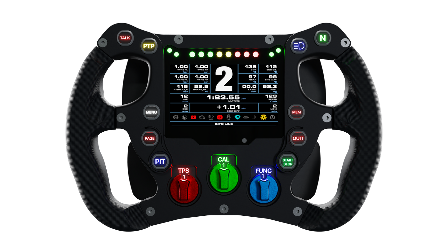 AiM Sim Racing Formula Steering Wheel 4 280 - AimShop.com