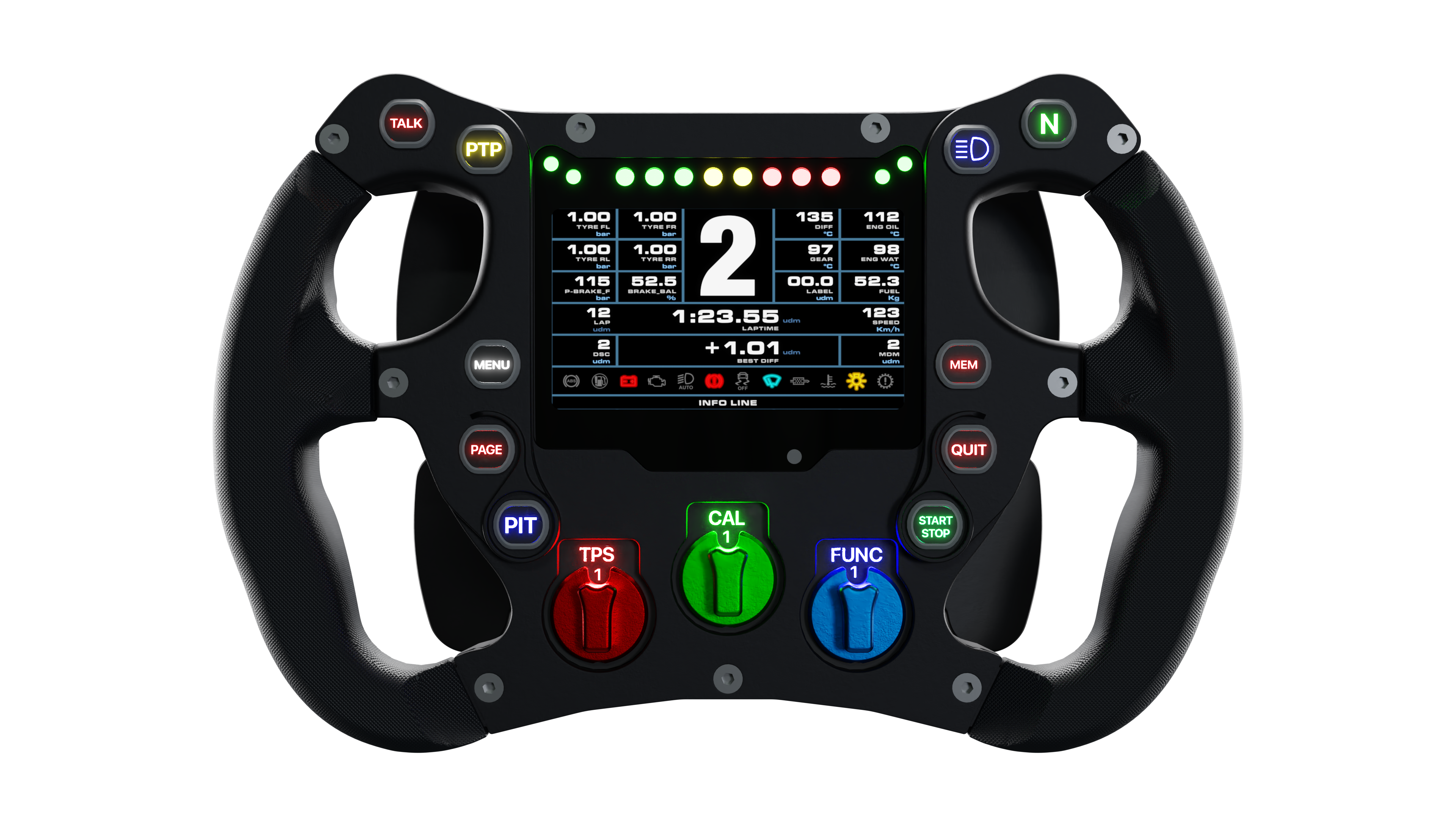 AiM Formula Steering Wheel 4 280 - AimShop.com
