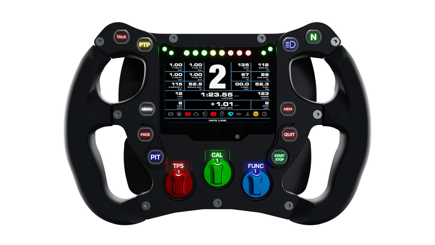 AiM Formula Steering Wheel 4 280 - AimShop.com