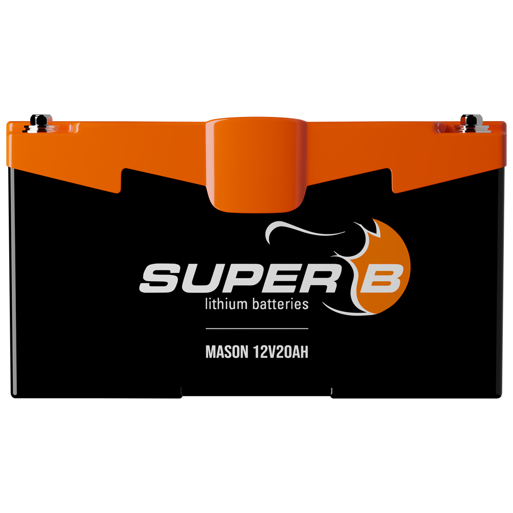 Super B Mason 12V20Ah BMS Lithium Battery - AimShop.com