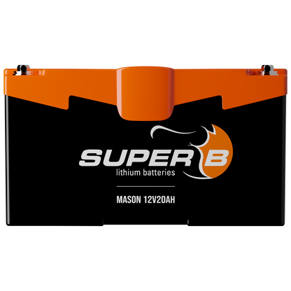 Super B Mason 12V20Ah BMS Lithium Battery - AimShop.com