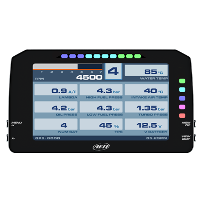 AiM MXP 1.3 Strada Sim Racing Display Logger - AimShop.com